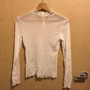 All lace shirt